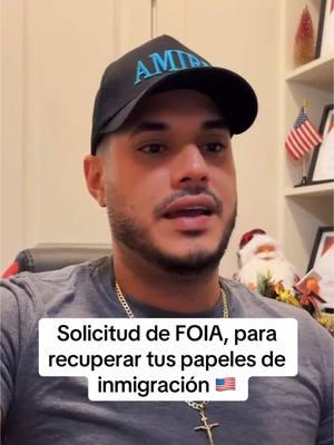 Solicitud de FOIA , en línea para recuperar tus papeles de inmigración y número Aliens #venezolanosenusa #inmigrantesenusa #fyp #nicaraguense🇳🇮 #hondureños #foia #paralegal #gestor 