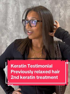 My client and work speak for themselves. #Clienttestimonial #keratin ##KeratinCurlyHair##KeratinOnRelaxedHair##KeratinRepair##OrlandoGeorgeHair##KeratinOnBlackHair