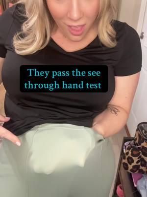 They are thick enough! Passes the see through hand test. Great leggings from OQQ @OQQ #oqq #oqqlegging #yogapants #leggings #womensfashion #fashiontiktok #fashiontrends #clothing #fashion #fitcheck #OOTD #mombod #midsizefashion #midsize #midsizegirly  #FashionistaFaves #autumnfashion #sizeinclusive #sizeinclusivefashion #sizeinclusiveboutique #mademyyear #winterfinds  #tiktokshopcreatorpicks #tiktokshopyearendsale  #TikTokShopFashion 