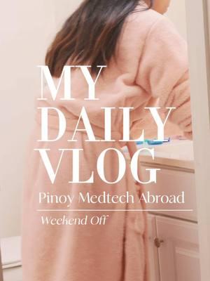 Hi! Very very short vlog mga katusoks. #medtechontiktok #medtechlife #medtechstudent #medtechtoker #pinoymedtechabroad #medtechtokerist #labscientist 