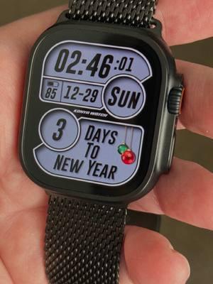 NY Countdown by Ibrahim Demirci from Clockology  #AppleWatchUltra #TitaniumAppleWatch #AppleWatchTitanium #AppleWatch #AppleWatchUltra2  #SatinBlackTitanium #BlackTitaniumAppleWatch #ClockologyApp #Clockology #ClockologyFaces #TitaniumMilaneseLoop 