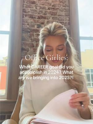 Career Goals 2025- I’m excited to chat about these!  A 2024 accomplishment for me was becoming WAY more efficient with my time. I struggled with procrastination for years until I fought it hard this past year and it is no longer a bad habit 👏🏻 Also stepping up in my marketing role at work to fulfill a bigger purpose and embracing all my days with an ‘I get to’ attitude. 🫶🏻 #careergoals #2025 #newyearsresolution #goals #2024goals #2024resolutions #marketing #fyp 