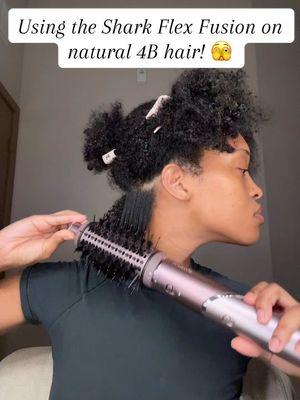 Reviewing the @Shark Beauty Flex Fusion 🫣🫣 #sharkbeauty #sharkflexfusionstraight5in1 #sharkflexfusion #sharkflexfusionreview #sharkflexfusionnatutalhair #sharkvsdyson #blackgirlflexfusion #naturalhair #4bhair #damagedhairrepair 