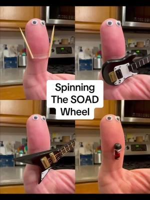 Soldier Side! @systemofadown #rockinthumb #rock #music #thumb #allthumbs #systemofadown #guitar #wheel 