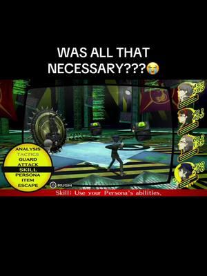 Naoto hit a weak point!!! #persona #persona4 #persona4golden #naotoshirogane #kanjitatsumi #anime #fyp 