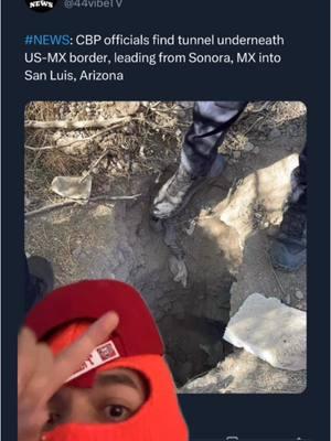 A tunnel under the U.S. MX border was just discovered by CBP officials after catching men going inside of it to go out through the other side. Apparently, it started in Nogales, MX and let into San Luis, Arizona. This has been an issue for a long time. #usborder #tunnels #cbp #mexicocheck #44vato 