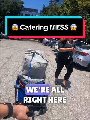 What A MESS 😡 #ezcater #catering #delivery #tesla #driver #gigwork #sidehustle 