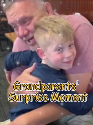 Grandparents' Surprise Moment #grandpa #surprise #moment #emotional #foryou