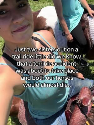 I didn’t understand true fear till this happened 😰 6 months and the mental scars still haven’t healed #equestrian #fyp #accident #worstfear #blowthisup #viralvideo #horseowner #traileraccident #youareinterribledanger #trend #audio 