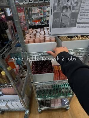 what is like to work 2 jobs ☺️👀 #fyp #explorerpage #working2jobs 