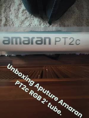 A very ASMR Unboxing of @Aputure #amaran PT2c RGBW tube for my streaming setup! See it at work in my #live . Perfect little light slept on for the price and ability. Posting my setup soon! #streamer #live #reels #lighting #unboxing #Vlogmas #asmr #gamer #gaming #fyp #fypシ゚viral #crunchy #foryou #brandojayyy #lightingdesign #gaminglighting