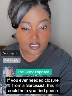 The Narcissist game exposed! ##newsupply #oldsupply #triangulation #player #cheaters #cheater #gamestiktok #narcissisticabuse #narcissism #narcissist #npdawareness #toxicrelationship #exposed #antibullying #narcissism #npdabusesurvivor #blackgirlmagic #share#explorepage✨ #explorepage #explorepage✨ #educationalpurposes #education 