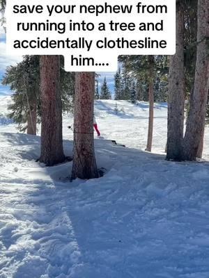 Yes he is ok! I on the other hand felt bad the rest of the day 😅#coloradoskitrip2024 #clotheslined #nephew @Rayelee Crespo!!!! 