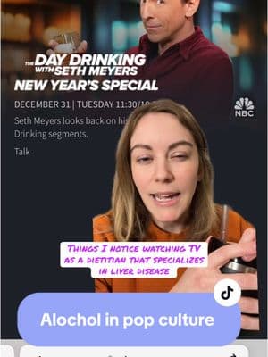 How about we don’t normalize day drinking? Maybe I’m thinking too deep about a silly show but in my opinion I might be guessing right that a lot of the commercials during this will be alcohol related 😳🥴  #greenscreen #daydrinking #nye #nbc #liverdisease #alcohol #nafld #nash #masld #fattyliver #fattyliverdisease #reversingfattyliver 