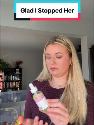 Based on real events…glad I stopped her lol😅 #renewheroil #smoothshave #womenshygiene #femininehygieneproducts #ingrownhair #spotlightfinds #tiktokshopcreatorchallenge #tiktokshopholidayhaul #tiktokshoplastchance #newyearnewme 