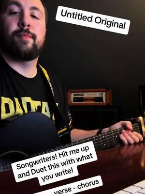 This might be fun! Love this little riff. #song #songwriting #songwriter #songwriters #singersongwriter #write #writewithme #sing #singing #musician #music #band #fy #fyp #musiciansoftiktok #musictok #guitarist #guitarplayer 