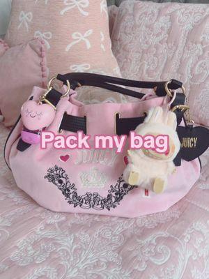 Pack my bag 🎀 @Juicy Couture @POP MART US SHOP #labubu #juicy #packmybag #bagoftheweek @Stanley Brand 