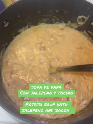 A mi novio le encanto la Sopa  Boyfriend approved @paul09051 #potatosouprecipe #sopadepapa 