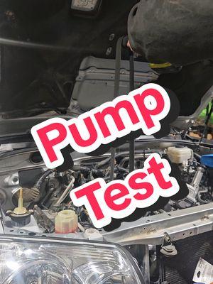 Testing for leaks. #4runner #powersteering #powersteeringpump #drill #ryobi #test #hose #leak#jakesohvadventures 