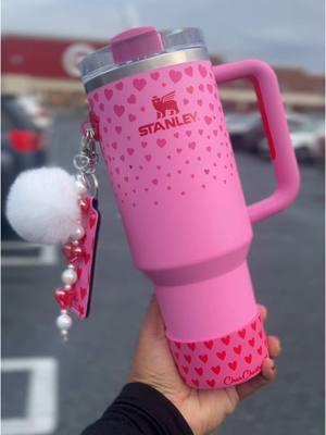 Parker Got her First Stanley Today and it’s so cute 🤩💗❤️ she wanted to buy it herself👧🏽🎀 🛍️ She was so proud !  #StanleyCup #stanley #ValentinesDay #valentinesdaystanley #targetstanleycup #CapCut 