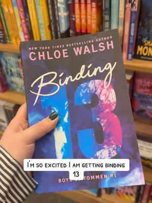 Who’s down for a Binding 13 buddy read 😍 #binding13 #chloewalsh #BookTok #barnesandnoble #barnesandnobleshaul #bookvlog #bookish #boysoftommen 