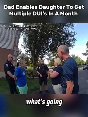 Replying to @Robbert Van Gorcum After almost hitting an officer when driving the girl was followed home and questioned, she continued to act as if she had no idea what was happening and her mom soon arrives to see what is going on. #fypツ #bodycamera #copcam #duiarrest #policevideos 