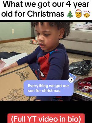 Replying to @Erin Fought what we got our 4 year old for Christmas #christmas #gifts #haul #kidshaul #toyhaul #christmashaul 