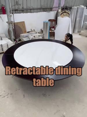 Retractable dining table #furniture #sofa #chair #table #sofaminimalis #sofas #royalfurniture #furniturefactory #furnituredesign #creative #creativity #interiordecor #interiordesign #decorideas #homedecor #style #art #decor 