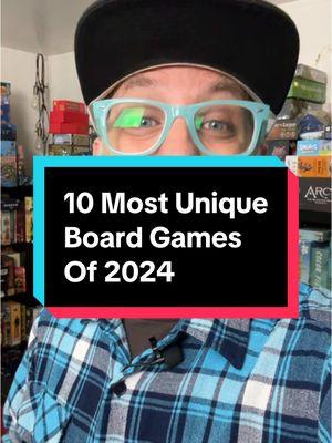 I played 300 new board games this year, and these are the ones that felt like nothing else! #boardgames #tabletop #tabletopgames #games #boardgamer #GameNight #gamer 