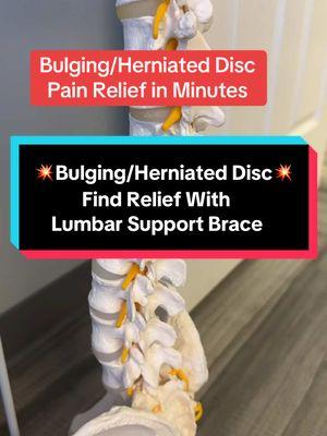 What level is your bulging or herniated disc? #herniateddisc #bulgingdisc #sciaticarelief #sciaticapain #backmassager #backsupport #lumbarspine  