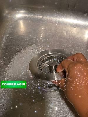 JOMST 3-IN-1 KITCHEN SINK DRAIN STRAINER, STAINLESS STEEL SINKPLUG.. #3in1kitchensinkstrainer #teeblossom #sinkstrainer #sinkstrainer #colador #fregaderoaceroinoxidable #sinkclean #ticktockshop #drainstrainer 