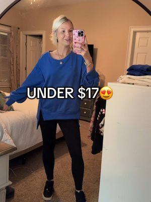 This is so cute, comfy & $17!!! #sweatshirt #highlowfashion #fashion #style #tts #sweatshirts #style #outfit #winterfashiontrends #winterstyle #viral #fyp #fypシ 