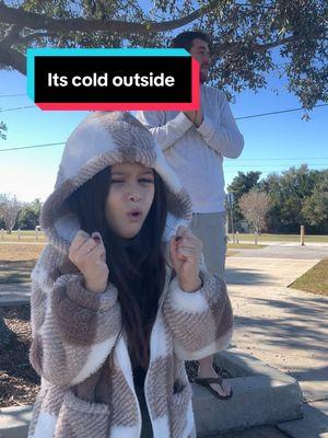 What temp is too cold? #fatherdaughter #signlanguage #cold #asl #wholesome #fypシ #kybyeee 