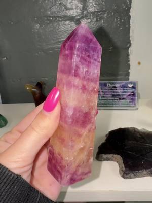 Thank you for trusting us to pick your crystals🩷 #crystals #crystalshop #crystalhealing #fluorite #amethyst #crystallover #crystalcollector #rockshop #rockhound 