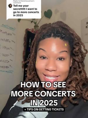 Replying to @KanetraLashaa Tips for securing concert tickets! #concerts #concerttickets #concertcheck #livemusic #ticketmaster 