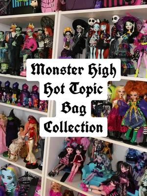 Need…more…bags… 💀🖤🩷 #MonsterHigh #Bags #HotTopic #Dolls #DollCollection #MonsterHighSkullector #MonsterHighG3 #Collection #DollCollector @Monster High @hottopicofficial 