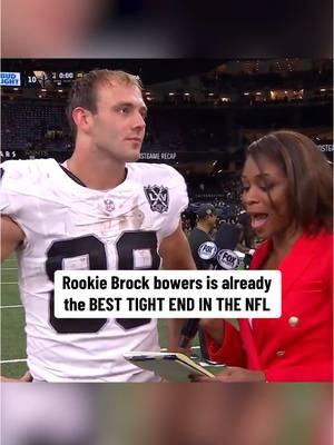 Step aside Travis Kelce… #brockbowers #traviskelce #nfledits #nflstats #tightend #lasvegasraiders 