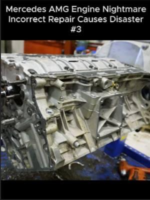 Mercedes AMG Engine Nightmare: Incorrect Repair Causes Disaster#diyarbakır #mechanical #grage #error404 #error #autorepairshop #infinite #autoshop #enginebuild #remove #terrible #firecar #rebuild #howtodrawlips #carfix #lamborghini #auto #fix