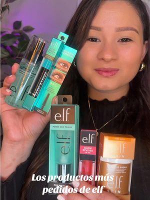 Respuesta a @Sandraa💎⭐️❣️🍒💉 Los 5 productos más  pedidos de ✨@e.l.f. Cosmetics  #elf #elfcosmetics #elfmakeup #makeup #maquillaje #maquillajetips #maquillajedeelf #powergrip #lipglos #lipoils #serinsprey #tiktikshopfinds #tiktokshopdeals 