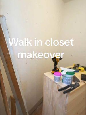 We are starting a new project. I did not think I was going into 2025 with a closet makeover but here we are. ##closetmakeover##closetcleanout##walkincloset##dreamcloset##closetbuild##roommakeover##homeproject##houseproject##lovemyhusband##husbandandwife##tarvadresser##ikeahack##ikeatarva