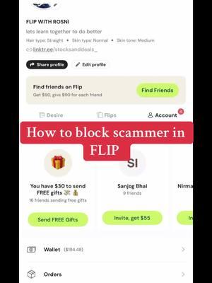 Step by step guide to block scammer in flip / How to block scammer in flip app #blockscammer #flip #flipapp #flipappreview #flipcommunity #flipcreator #flipwithrosni #fliptutorial #flipgoals #flippingliving #fliptutorial #fliptip #fliptips #flipyear #flipcreator #fliptutorial #tutorial #creator #tipsinflip 