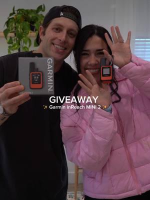 GARMIN GIVEAWAY 🥳 First let us say, thank you to all 87,000 of you..... We 🤍 you guys!!!! 🥹 As we enter the new year, we thought this would be the perfect time to say thank you for being here, AND encourage you to adventure *safely* in the new year — with a Garmin inReach Mini 2 🩷 HOW TO ENTER 🩷 1). Like this post 2). Follow us on TikTok @kandktravel 3). Follow us on Instagram @ kandk.travel 4). Tag a friend in the comments 👯‍♀️ (each comment is one entry & entries are unlimited) 5). For a bonus entry: share this to your Instagram story and tag us @ kandk.travel  🧡 GIVEAWAY DETAILS 🧡 - Giveaway is live from now until January 12th, 2025  - Giveaway includes a Garmin inReach Mini 2. The monthly subscription for services is **not** included in this giveaway. - Entry is limited to the US and Canada only  - Must be 18 years or older - Winner will be contacted from our account only (@kandktravel on TikTok and @ kandk.travel on Instagram). Please be cautious and don't fall for any fakes!  - This giveaway is not affiliated with Garmin or any other retailer... It's just a way for us to show our appreciation to you!  Again, thank you for following along and for all of your support!! We love you guys 🤍 #garmin #hikingtiktok #granolagirl #granolatok #fypシ #hikingtok 