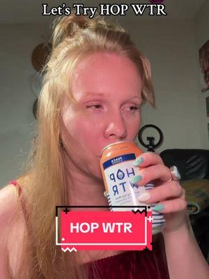 @HOP WTR I’m hooked 🪝 #delicious #drinkwater #hopwtr #StressRelief #nonalcoholicdrink #TikTokShop #momtok #creatorsearchinsights #tiktok2024 #sogood #fyptt 