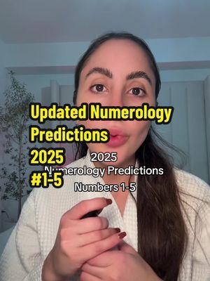 Follow me to bring my comments with more in-depth predictions to the top 🤍I had to redo this video bc i made a mistake in numbers 1-6 🤍✨ #astrology #numerology 