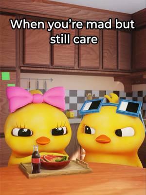 I guess we can’t let him starve 🤣🤣  IB: Shaogao #funny #quack #lola #relatable #comfy #meetquack #relationships #animation #hangry #fyp 