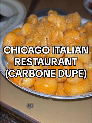 Craving Carbone bread & pasta in Chicago? Elina’s gotchu 🤝 #chicagofoodie #carbone #elinas #chicagorestaurants #westtownchicago 