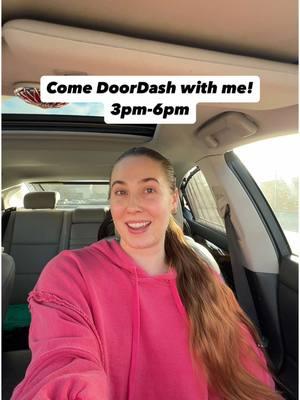 Come DoorDash with me! 3pm-6pm✨ #doordashdriver #doordasher #dasher #delivery #deliverydriver 