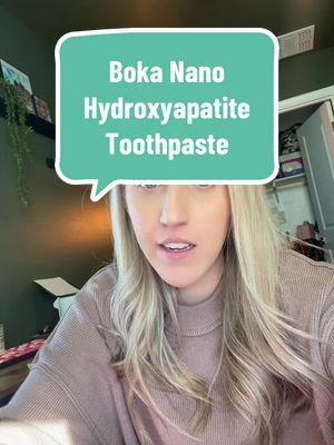 Legitimately wonder why dentists aren’t recommending this kind of stuff to patient’s. -sincerely a dental assistant of 12 years 🦷🤷🏼‍♀️ #toothpaste #oralcare #oralhealth #nanohydroxyapatite 