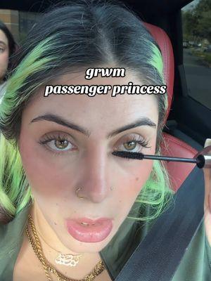 passenger princess vibes 👸 #grwm #MakeupRoutine #carmakeup #elfcosmetics #nars #rarebeauty #makeupbymario #mcobeauty #fyp #passengerprincess #getreadywithme #makeuptutorial #onthego 