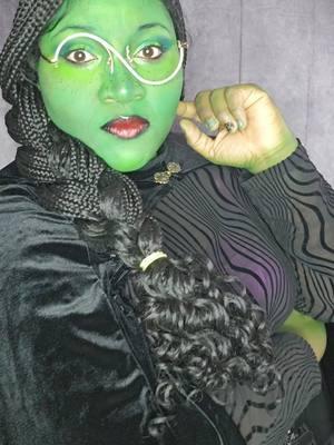 in honor of @Wicked Movie  coming out this week 🙌🏾  i already bought it for streaming blue ray dvd and ima see it in theatres again when i get the time .... #wickedcosplay  #wickedthemusical  #wickedmovie  #glindaandelphaba #robinnerdynixon #elphabacosplay  @Cynthia Erivo  @WICKED the Musical 